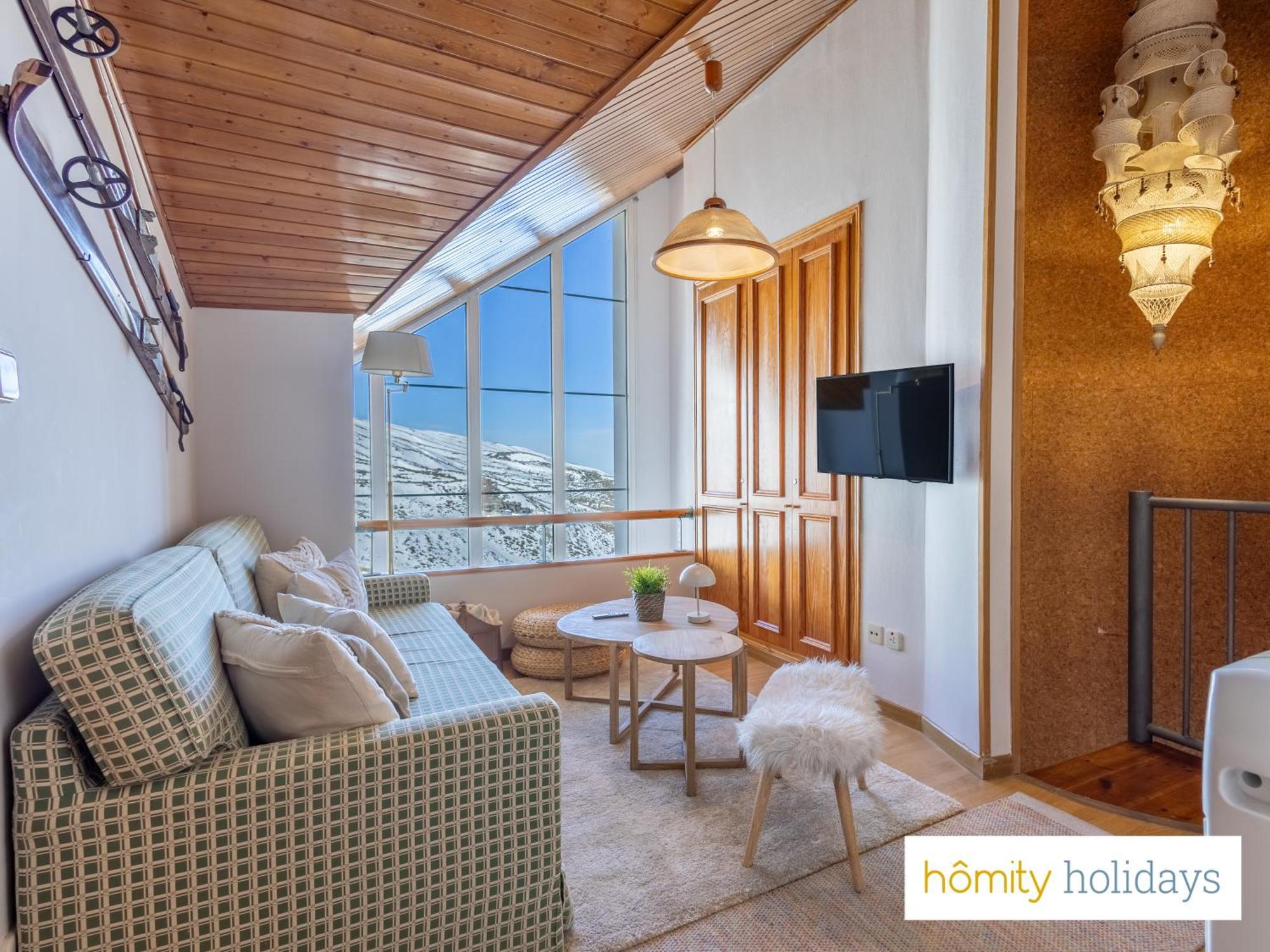 Homity Holidays - Duplex Sierra Nevada - Montebajo - A Pie De Pista Luaran gambar