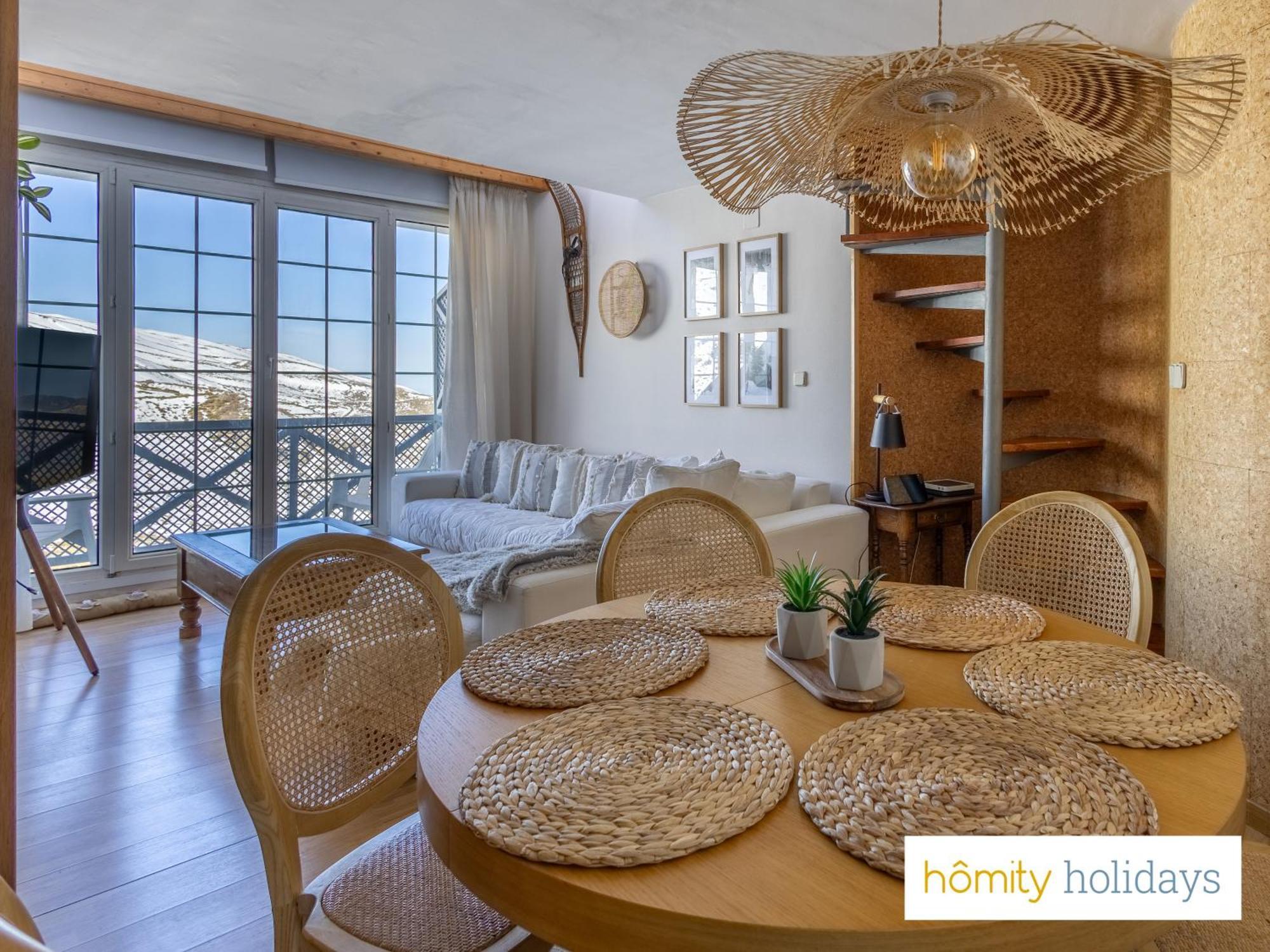 Homity Holidays - Duplex Sierra Nevada - Montebajo - A Pie De Pista Luaran gambar